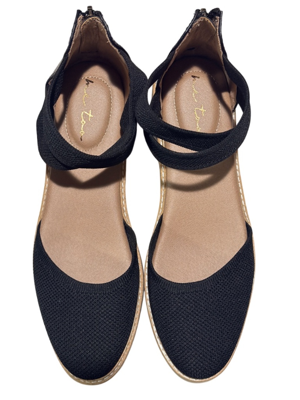 Me too Adria Women’s Close-Toed Ankle-Strap Sandal Flats
